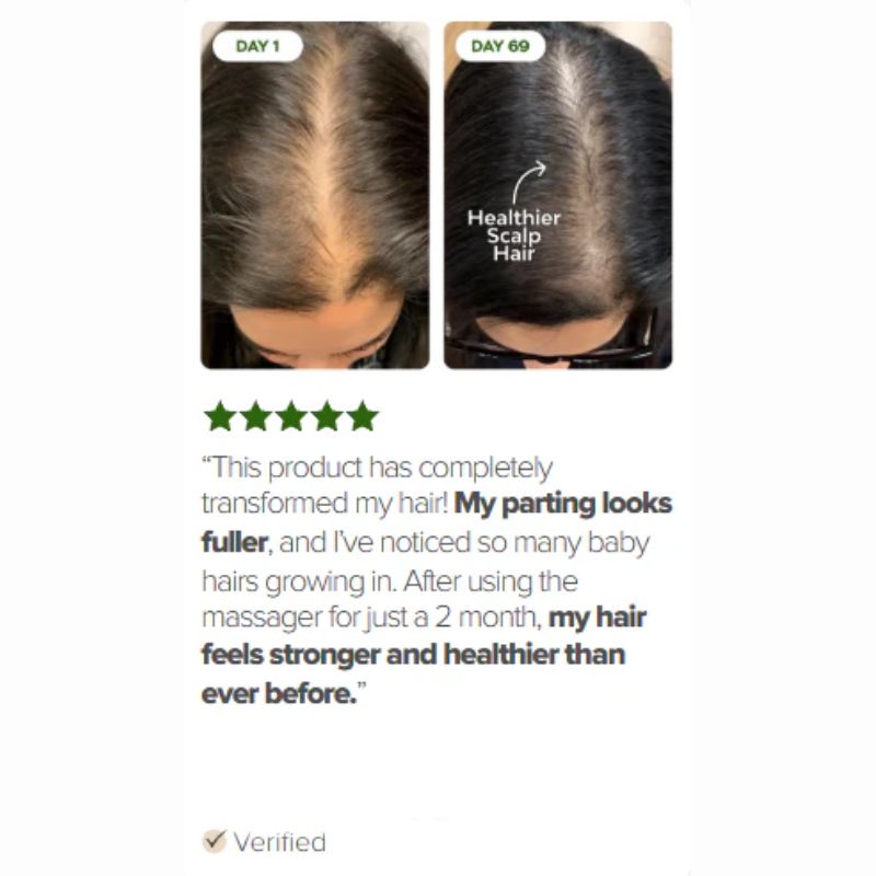 LED HAIR THERAPY BRUSH